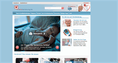 Desktop Screenshot of herzberatung.de